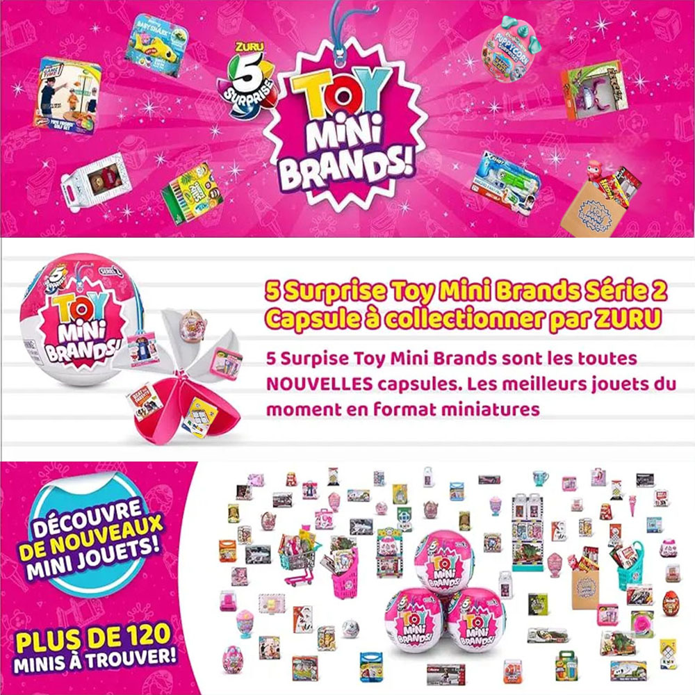Zuru 5 Surprise Toy Mini Brand - Kids Toys Brands reseña y precio