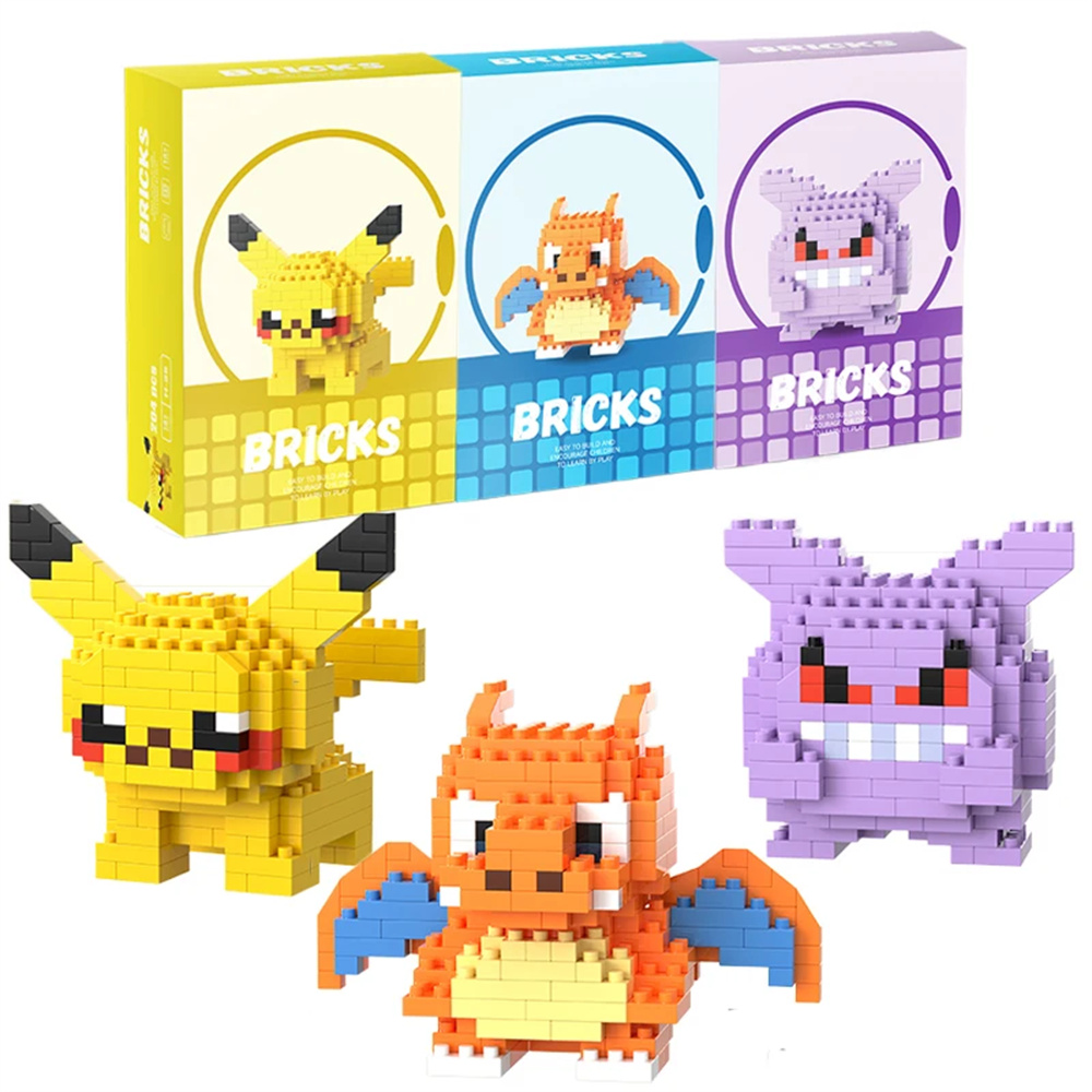 Pokemon Micro Building Blocks  - Kids Toys Blocks reseña y precio