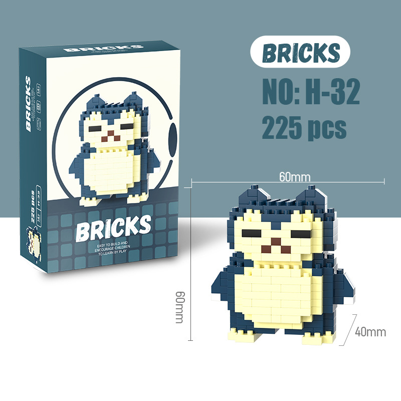 Pokemon Micro Building Blocks  - Kids Toys Blocks reseña y precio