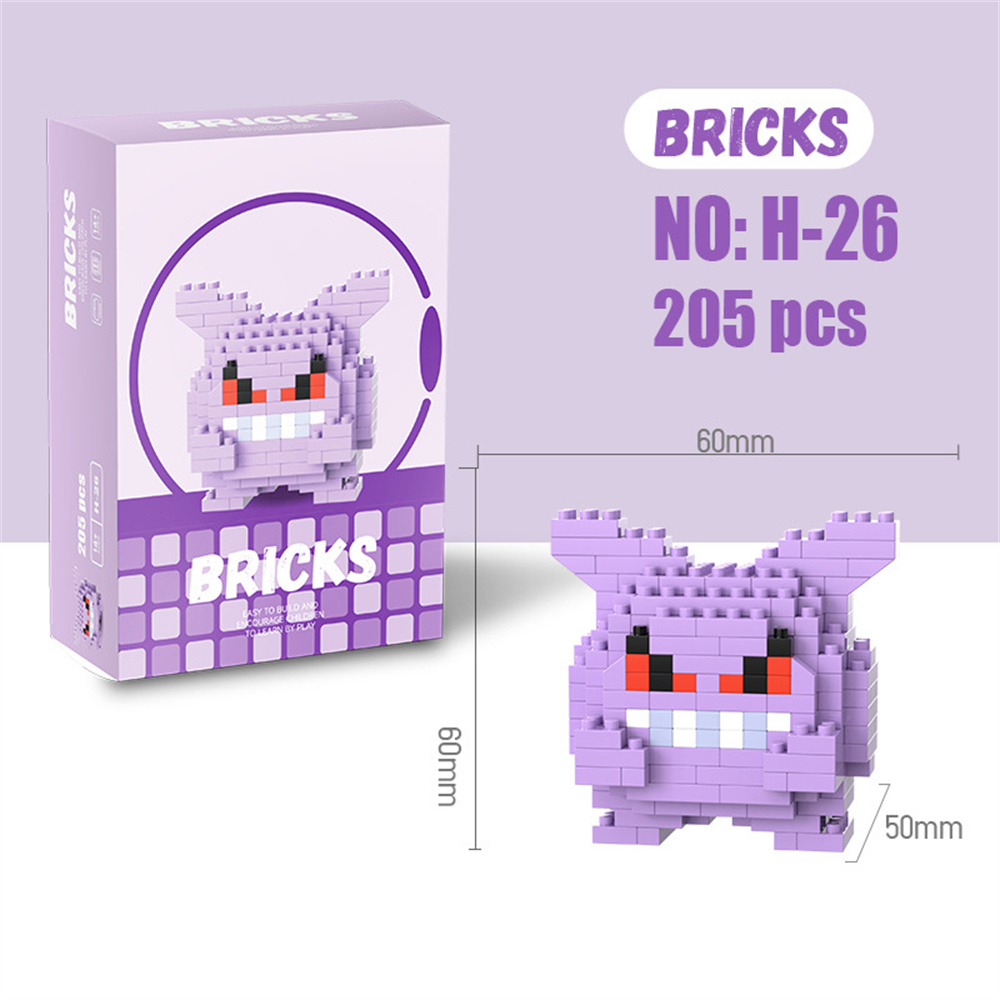 Pokemon Micro Building Blocks  - Kids Toys Blocks reseña y precio