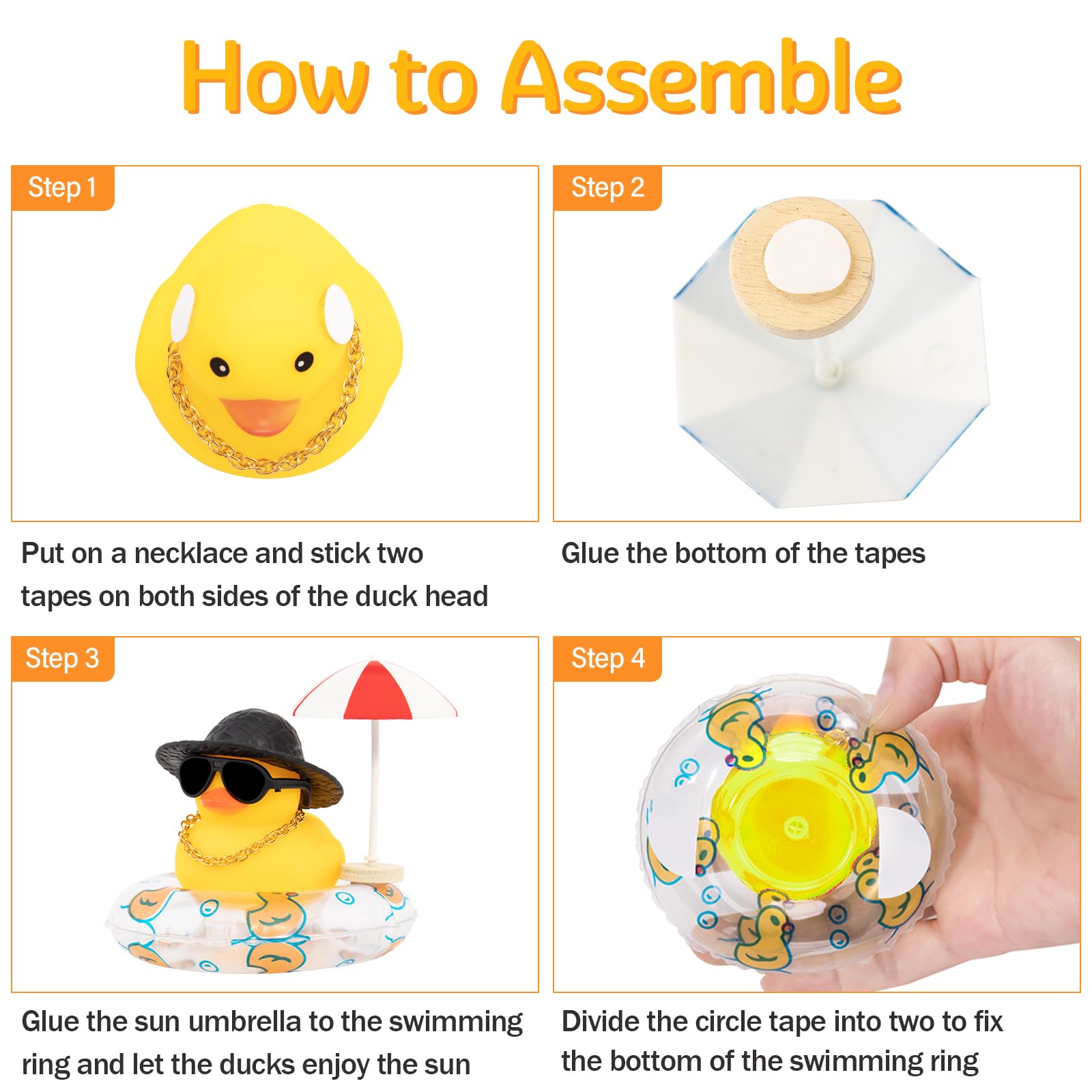 Car Rubber Ducks, Dashboard De - Rubber Duck Bath reseña y precio