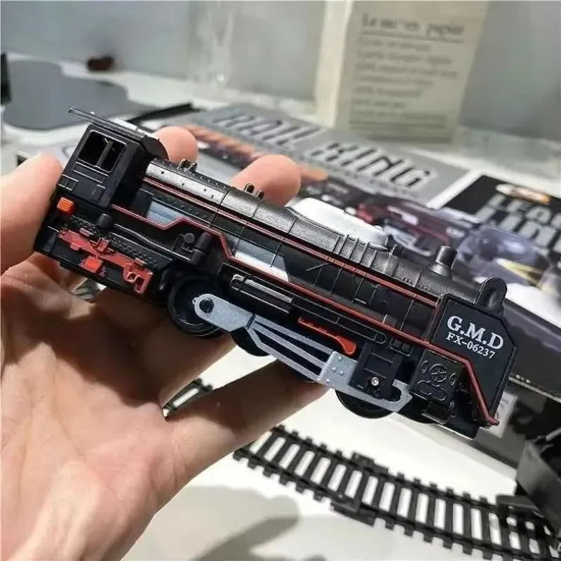 Classical Railway Freight Trai - Toy Train Track Set reseña y precio