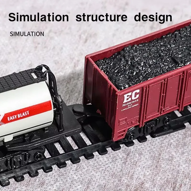 Classical Railway Freight Trai - Toy Train Track Set reseña y precio