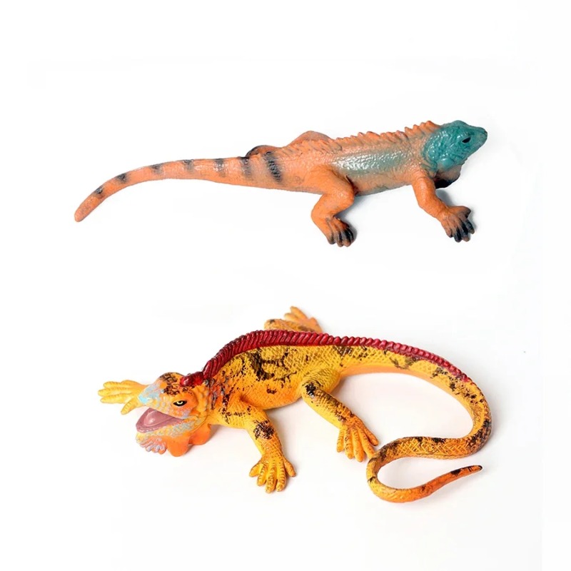 Iguana Lizard Figures Chameleo - Kids Toys Review reseña y precio
