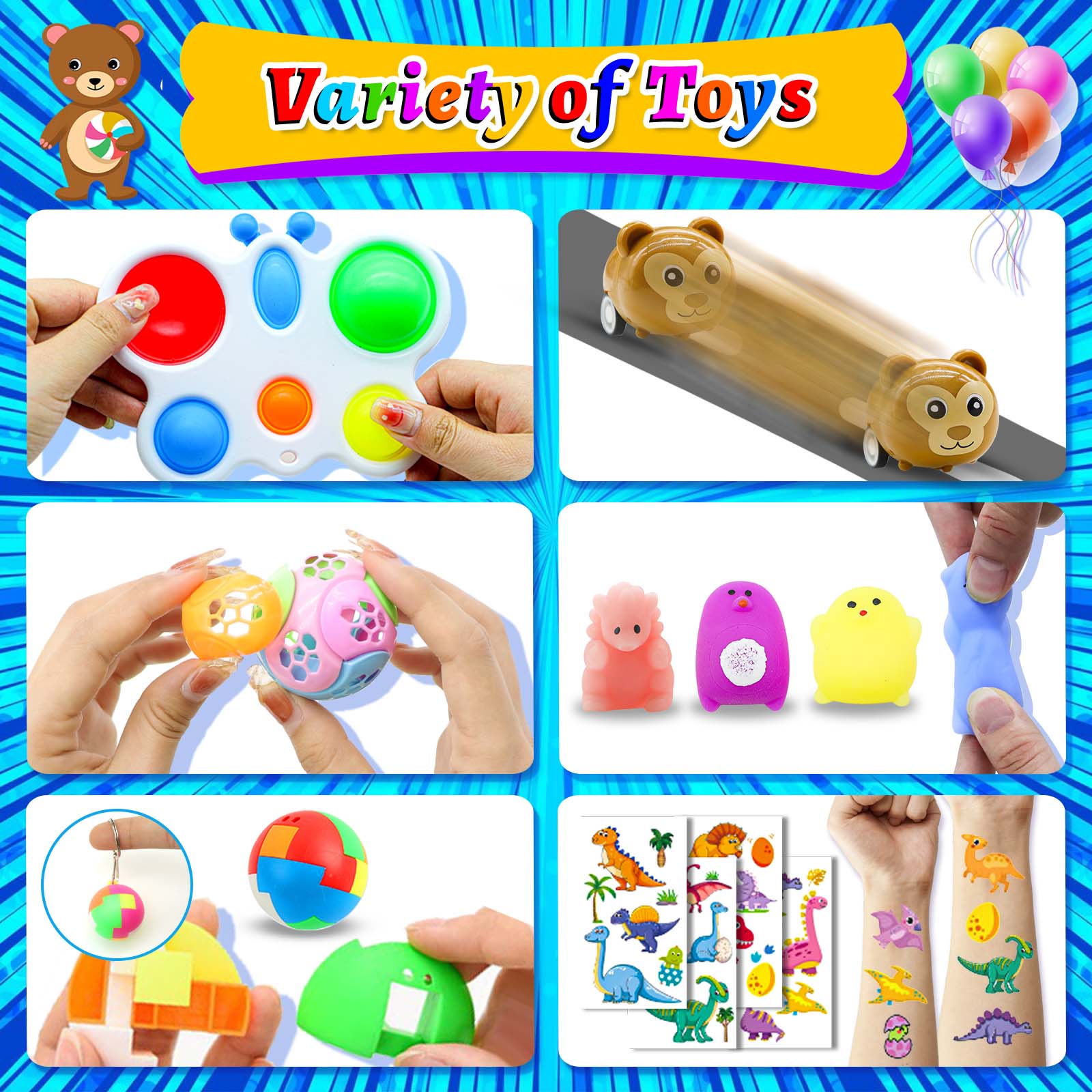 Fidgets Toys 324Pack for Kids  - Kids Toys Kids Toys reseña y precio