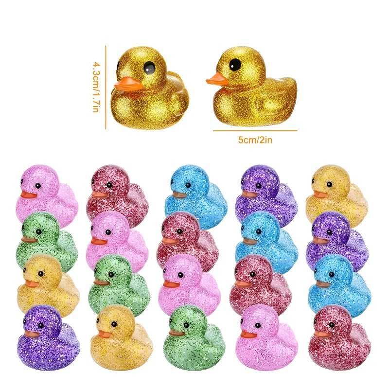 5cm Glitter Rubber Ducks Bathr - Rubber Duck Bath reseña y precio