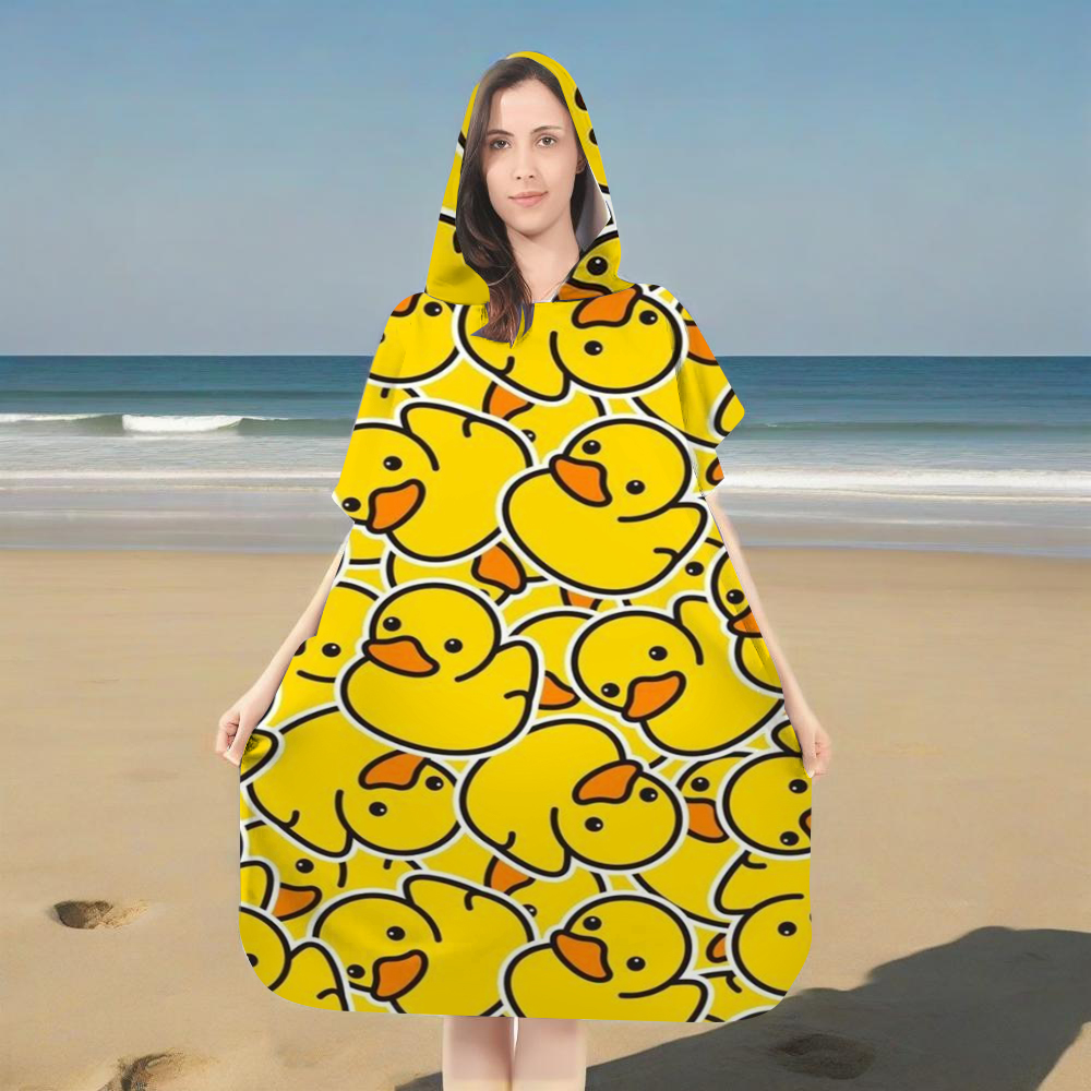 Cute Yellow Rubber Duck Print  - Rubber Duck Bath reseña y precio