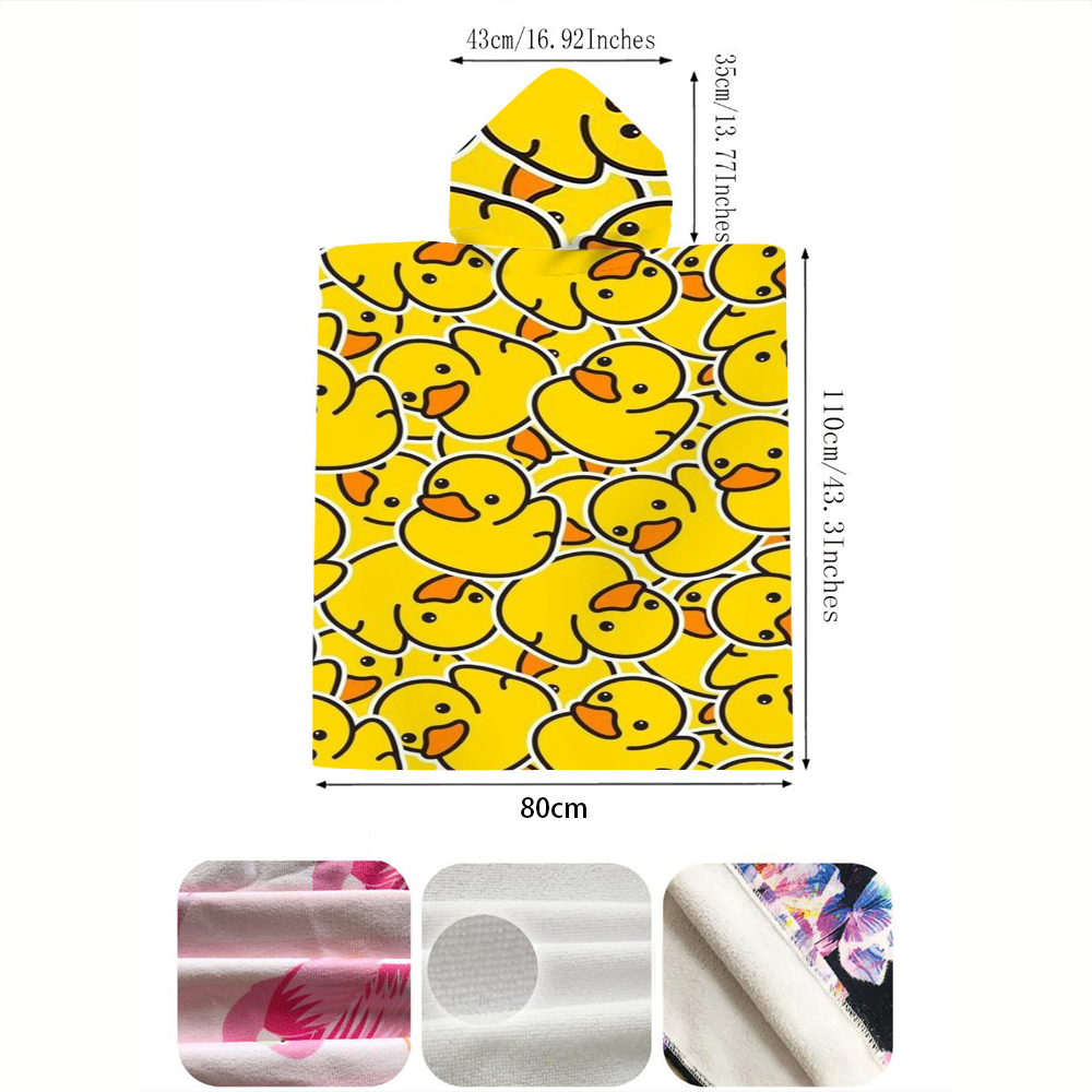 Cute Yellow Rubber Duck Print  - Rubber Duck Bath reseña y precio