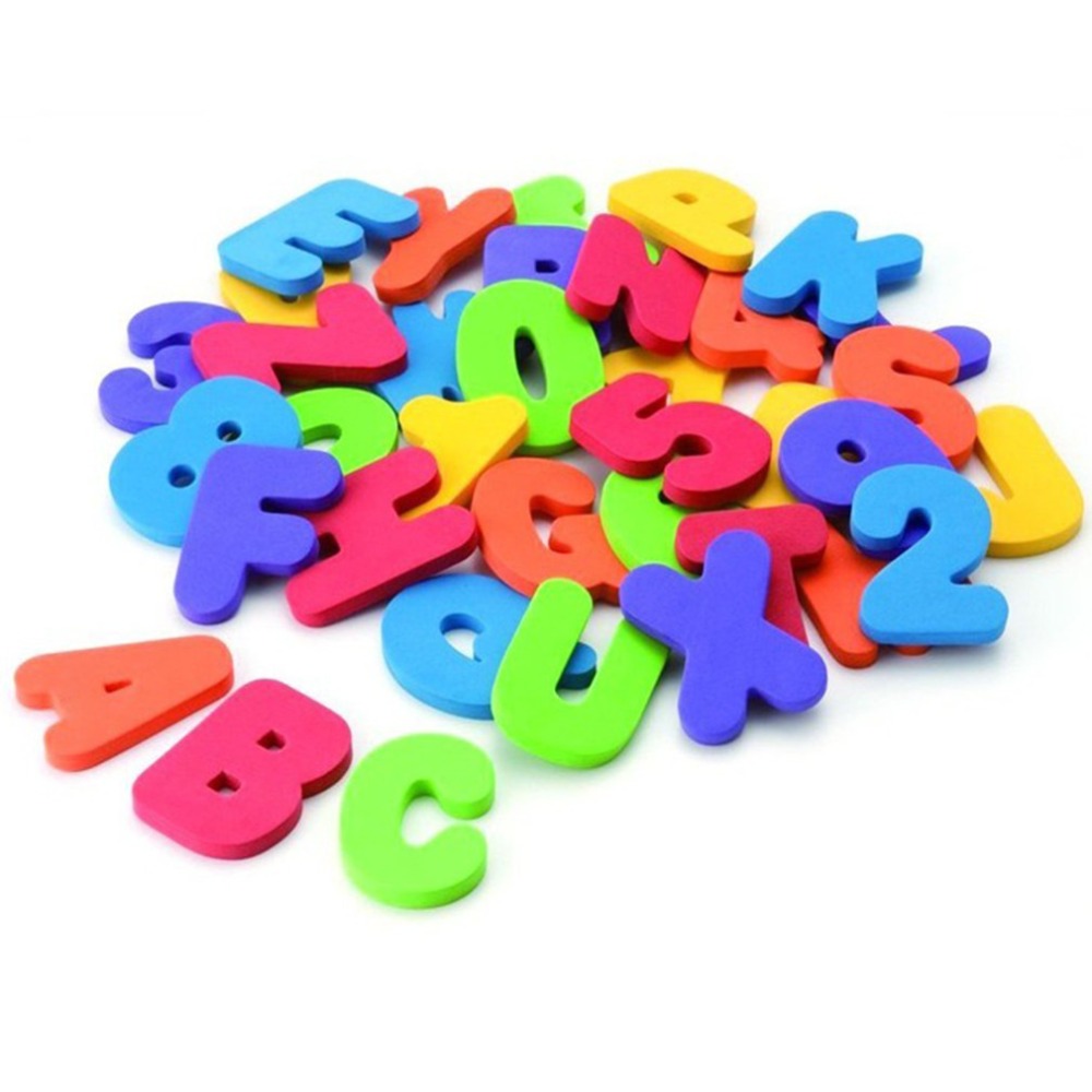 36 pcs Sticker Game for Child  - Bath Letter Number Foam reseña y precio