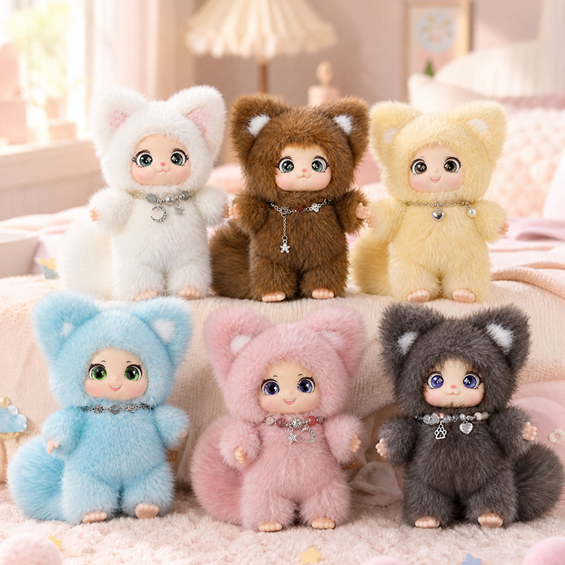 18cm New Cute Family Fox Plush - Kids Toys Young reseña y precio