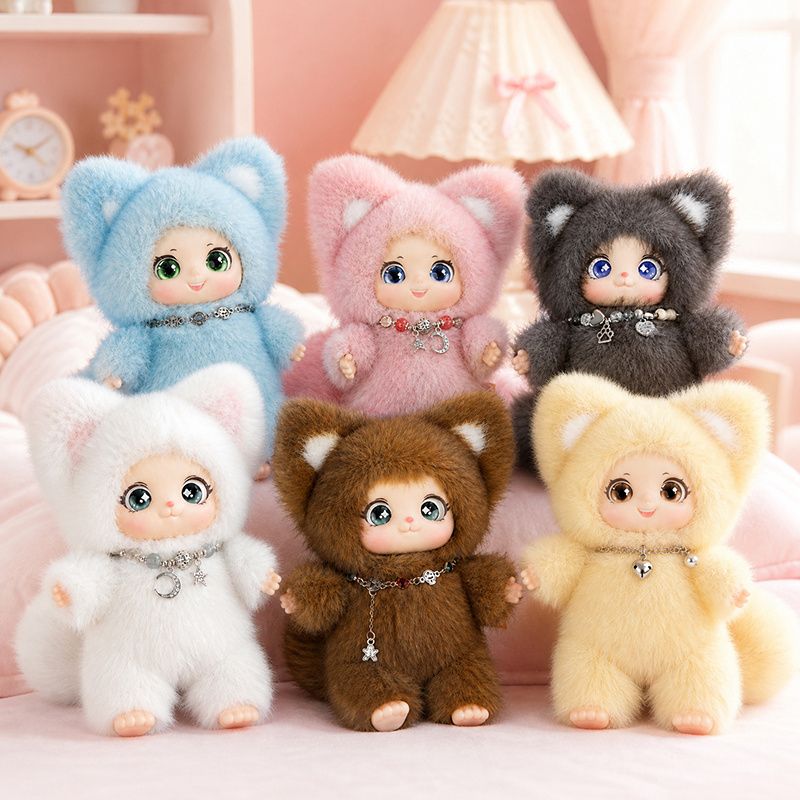 18cm New Cute Family Fox Plush - Kids Toys Young reseña y precio