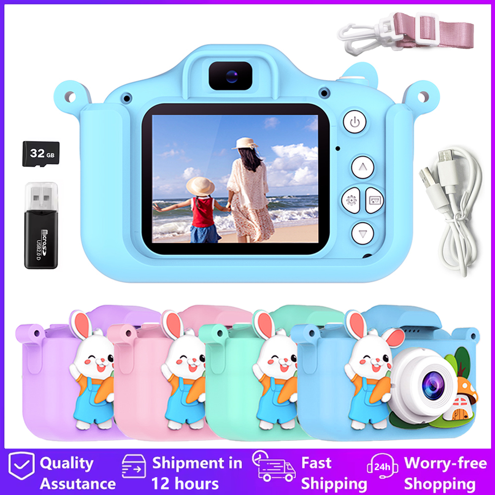 Children Camera 1080P HD Digit - Kids Toys Top View reseña y precio