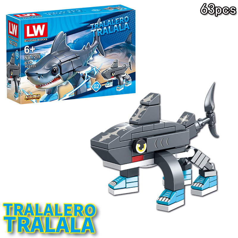 Anime Italian Brainrot Tralale - Kids Toys Blocks reseña y precio