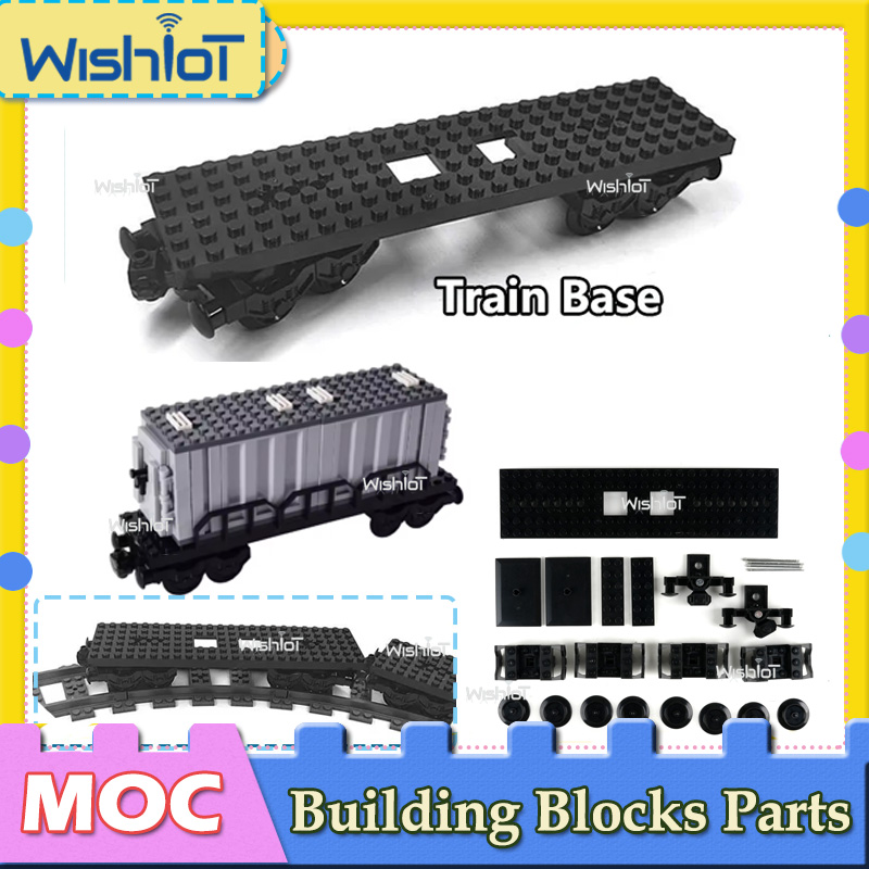 City Train Track Base MOC Buil - Toy Train Track Set reseña y precio