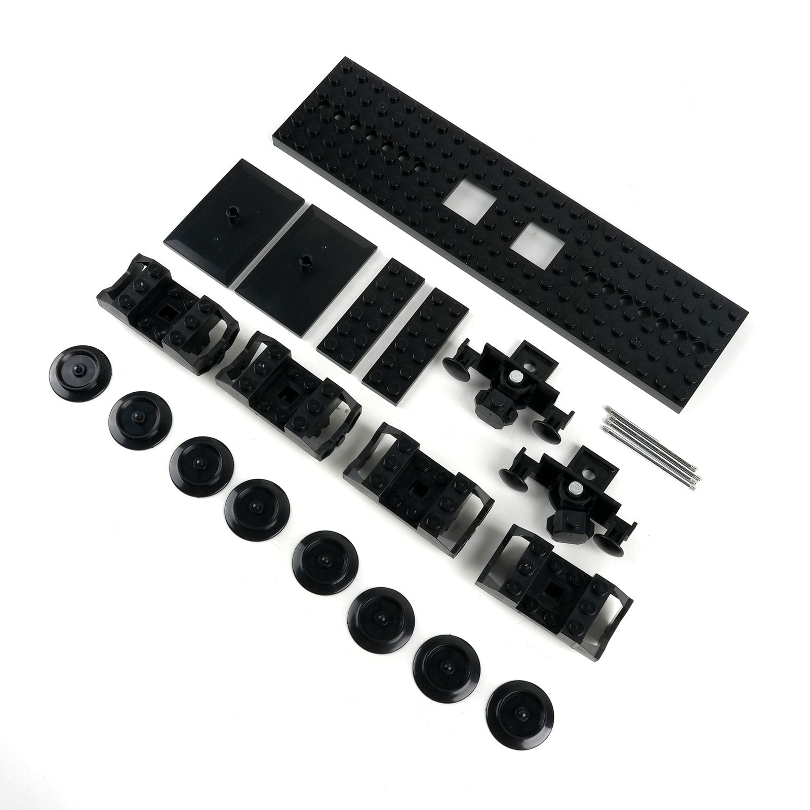 City Train Track Base MOC Buil - Toy Train Track Set reseña y precio