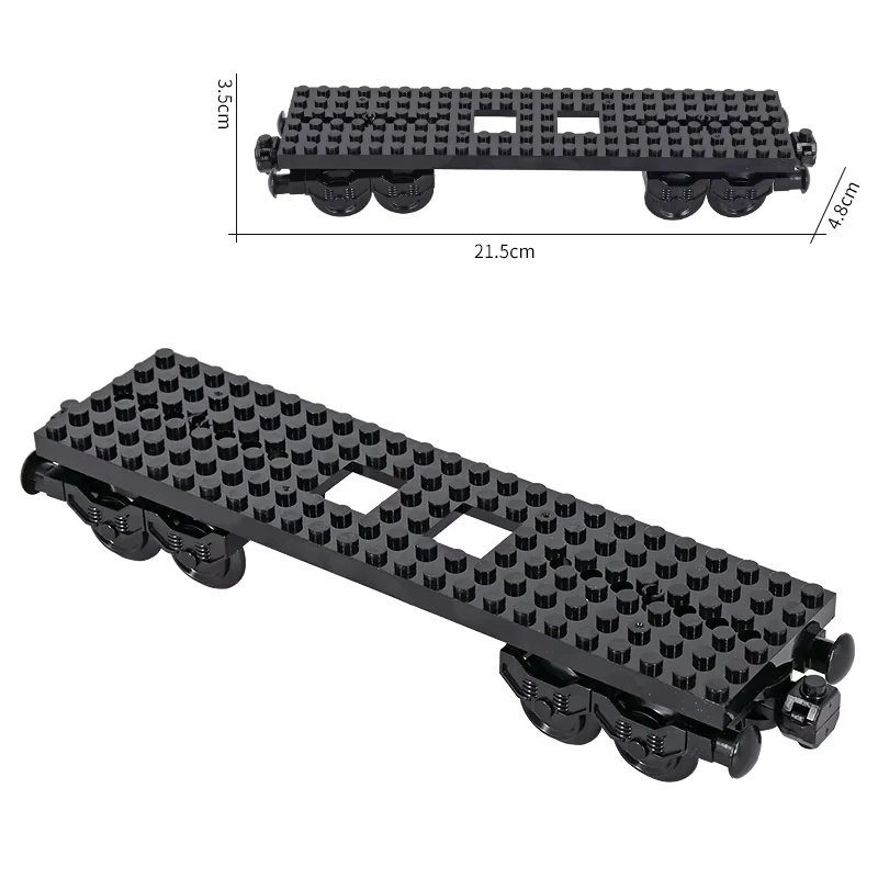 City Train Track Base MOC Buil - Toy Train Track Set reseña y precio