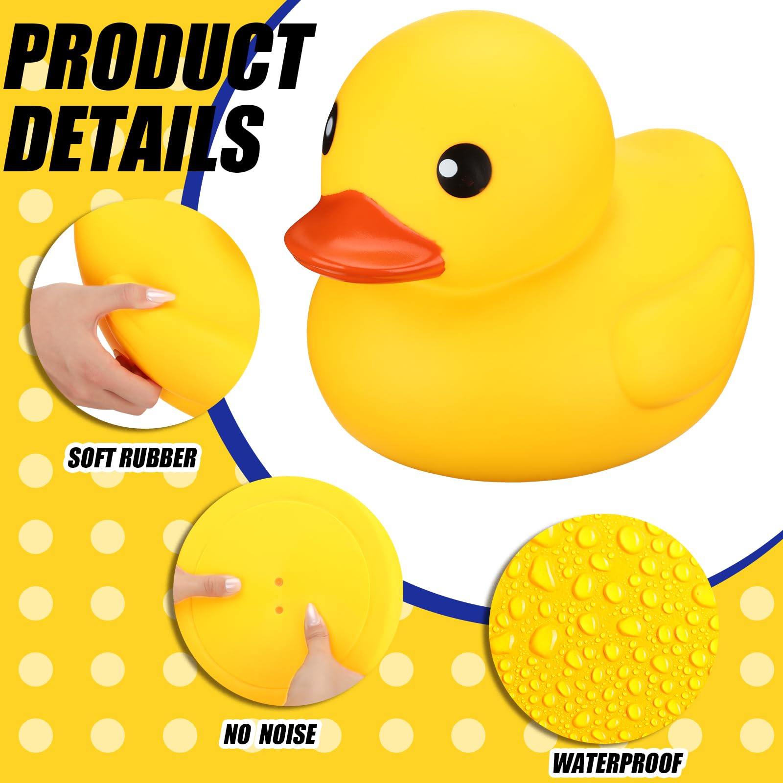 Rubber Duck Giant Ducks Large  - Rubber Duck Bath reseña y precio