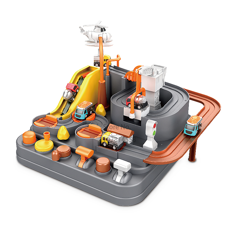 Hot Racing Rail Car Model Trai - Toy Train Track Set reseña y precio