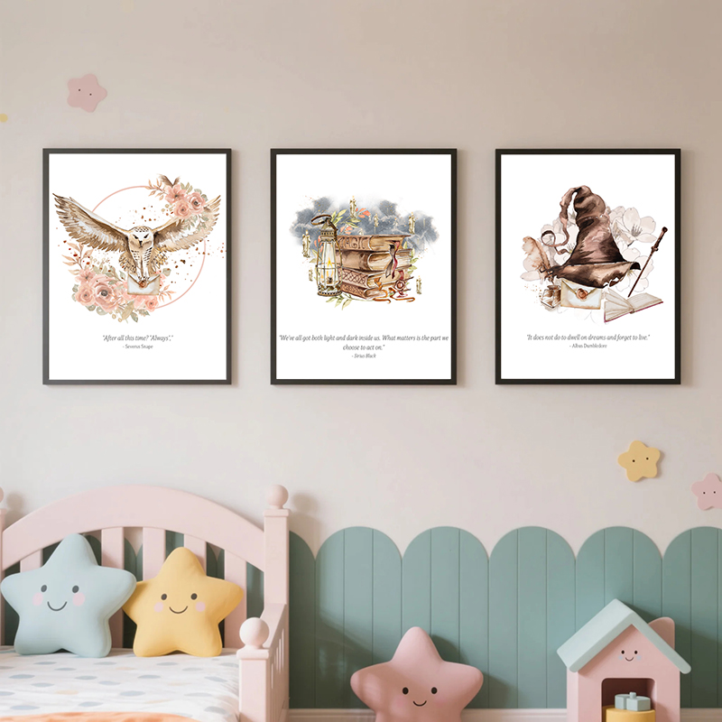 Harry Potter Film Posters Wiza - Kids Toys Quotes reseña y precio