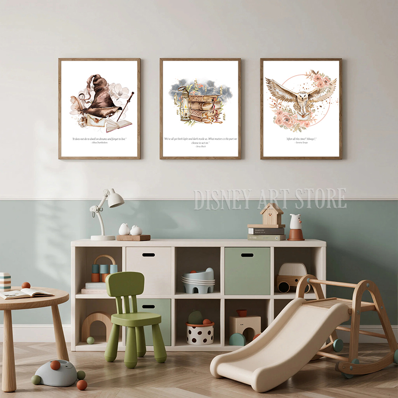 Harry Potter Film Posters Wiza - Kids Toys Quotes reseña y precio