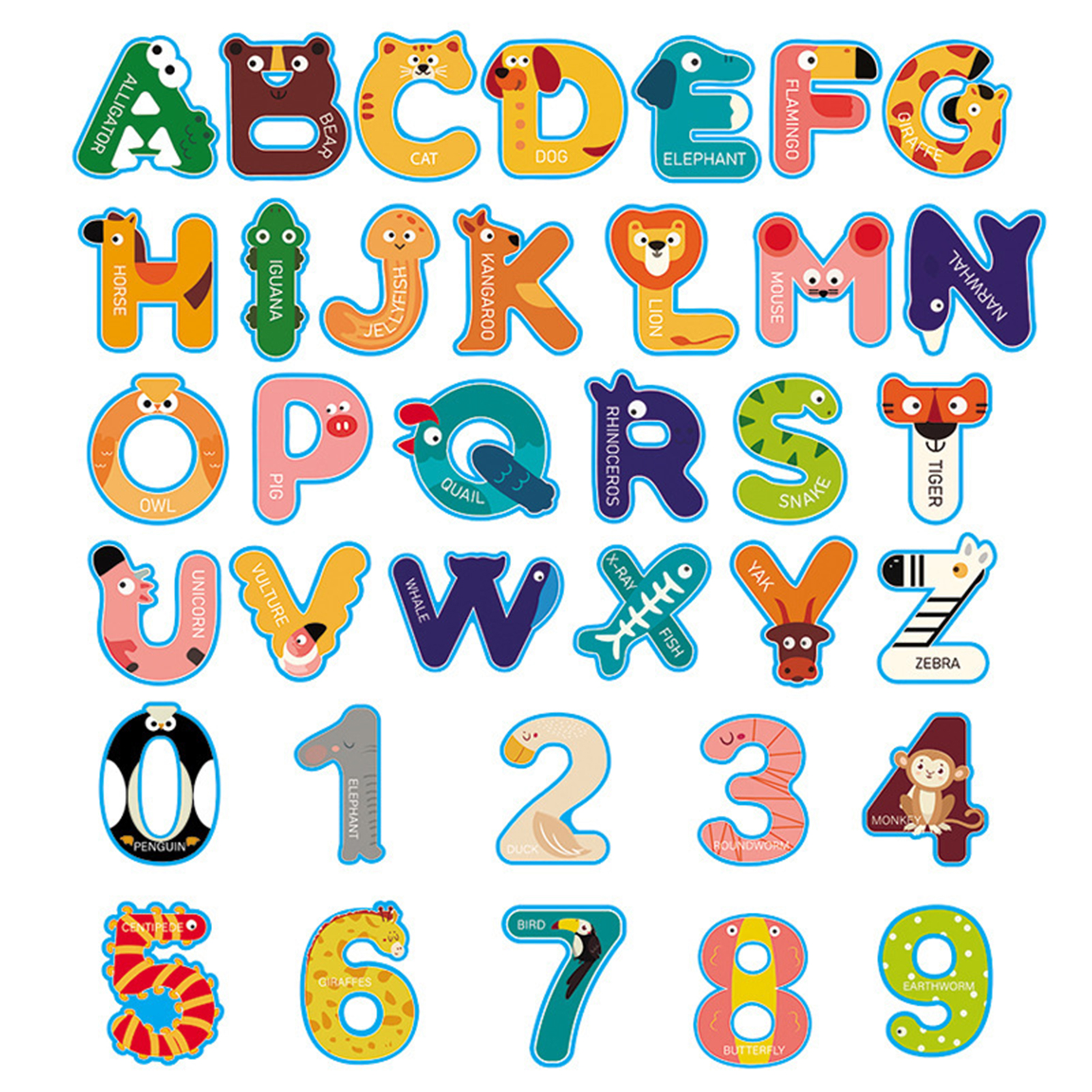 36 Pieces Children's Bath Foam - Bath Letter Number Foam reseña y precio