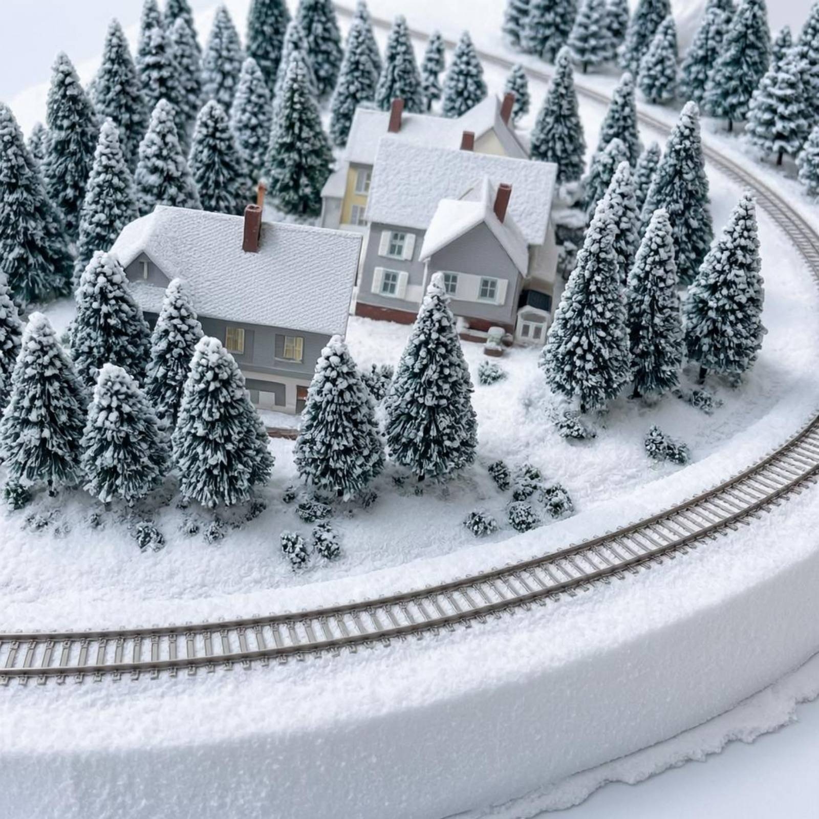 HO-Scale Track Set Powered Ope - Toy Train Track Set reseña y precio