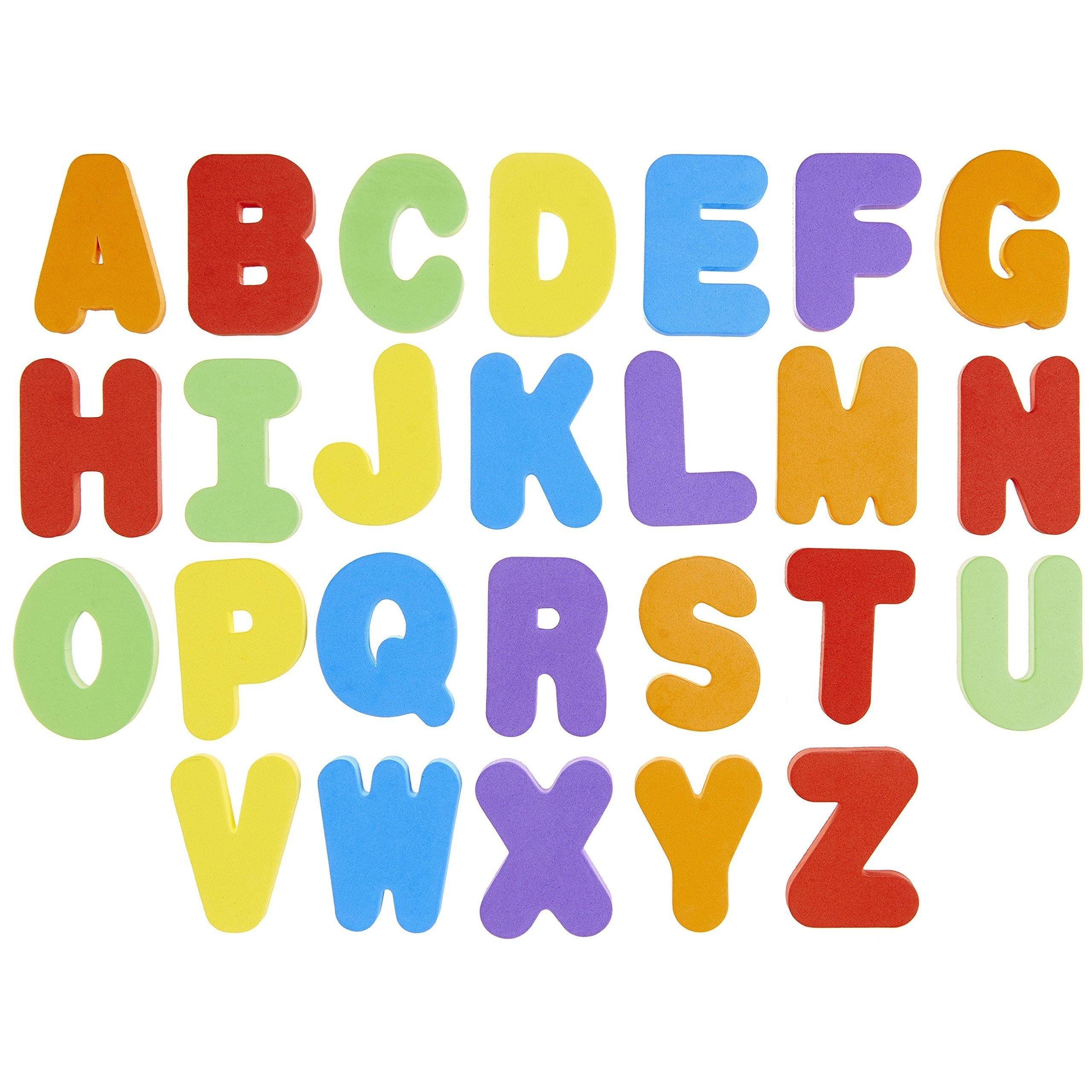 36pcs Set Of Bath Foam Letters - Bath Letter Number Foam reseña y precio