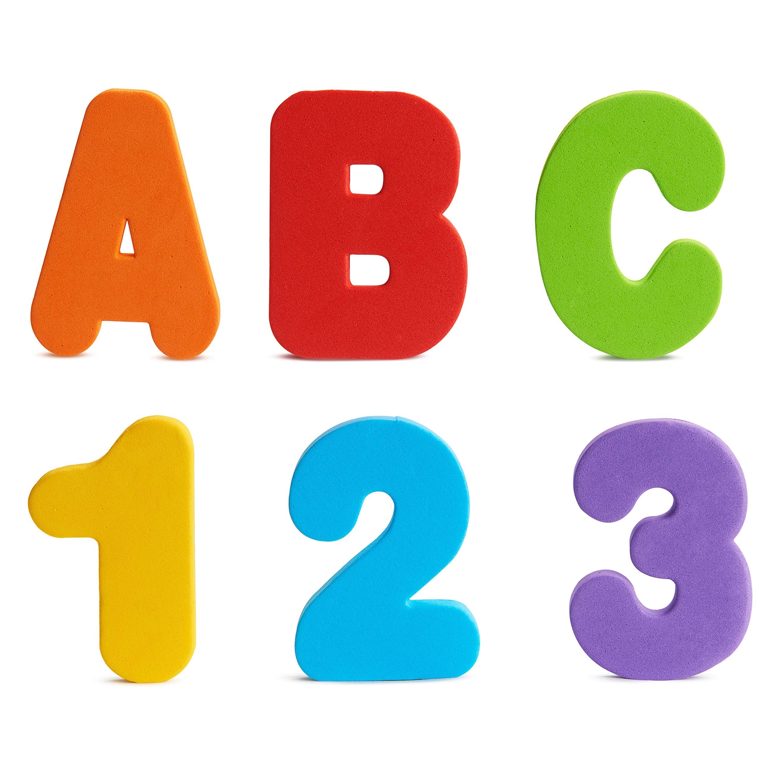 36pcs Set Of Bath Foam Letters - Bath Letter Number Foam reseña y precio