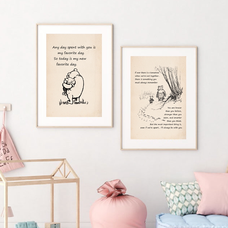 Winnie The Pooh Quotes Vintage - Kids Toys Quotes reseña y precio