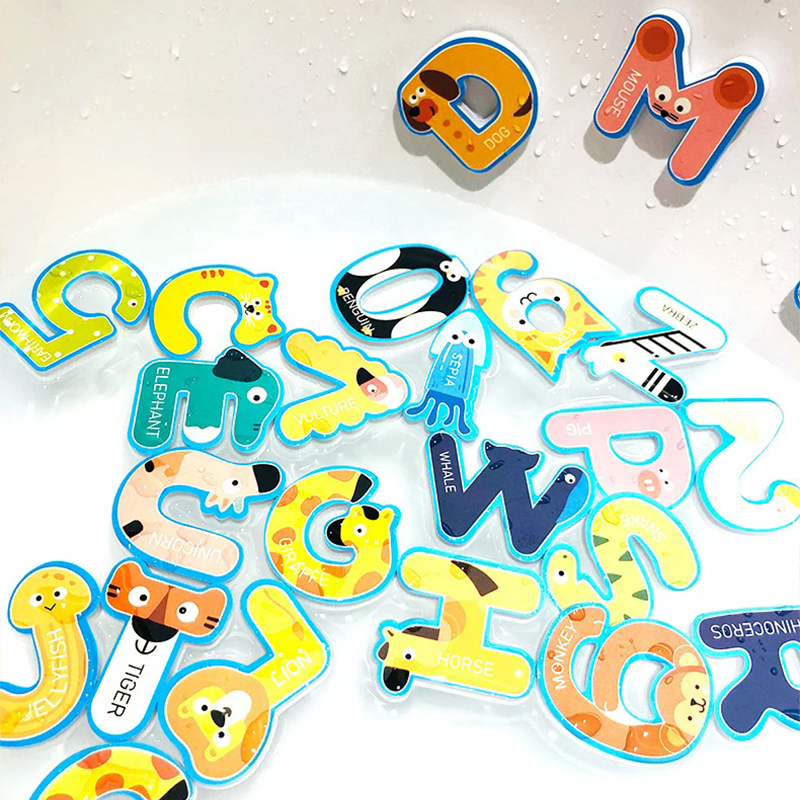 Kids Baby Bath Toys Fun Foam L - Bath Letter Number Foam reseña y precio