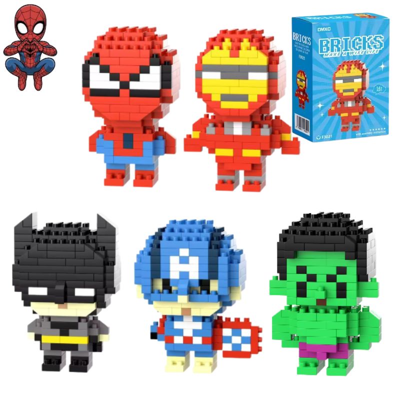 BANDAI Marvel Spider Man Deadp - Kids Toys Blocks reseña y precio