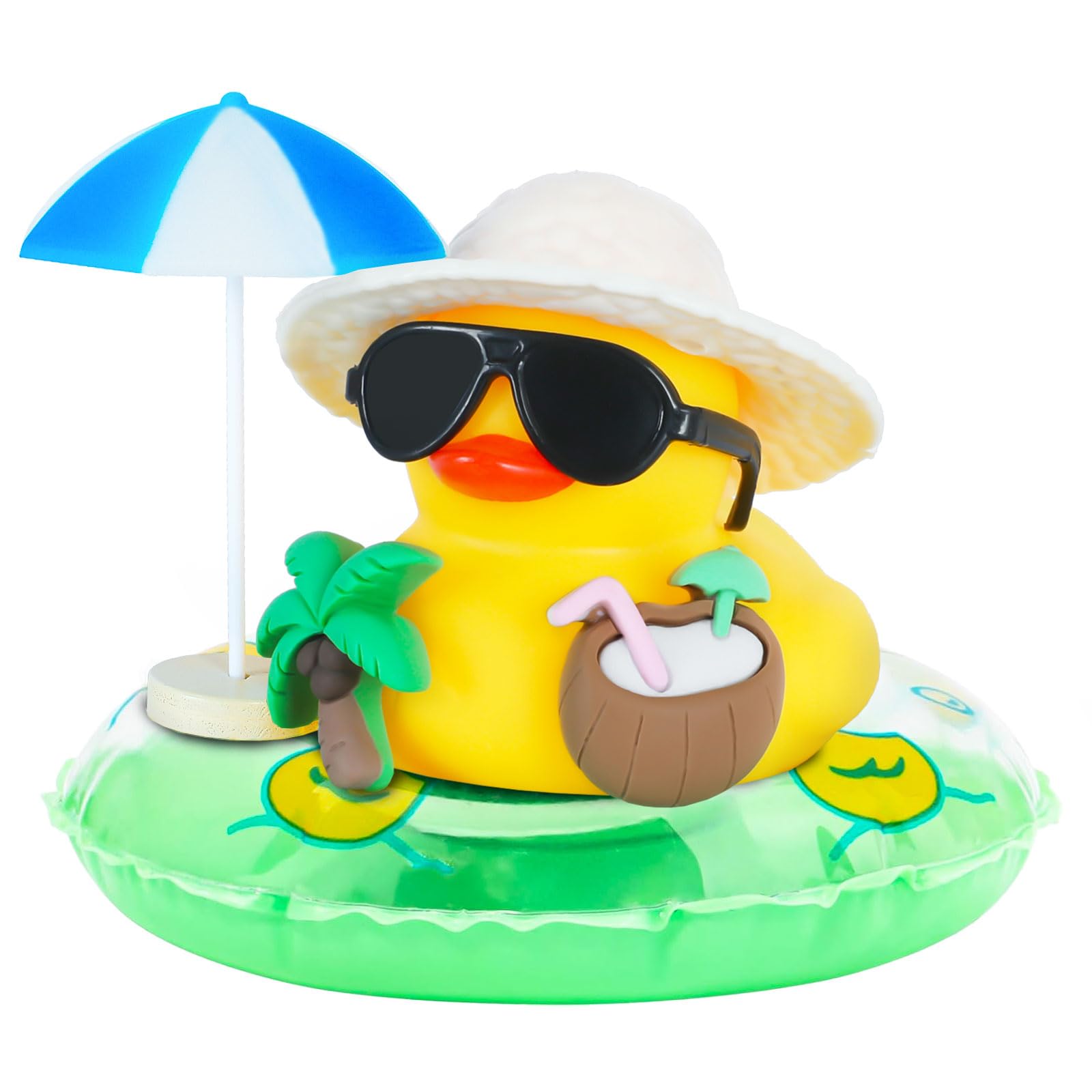 Rubber Duck Car Ornaments Sque - Rubber Duck Bath reseña y precio