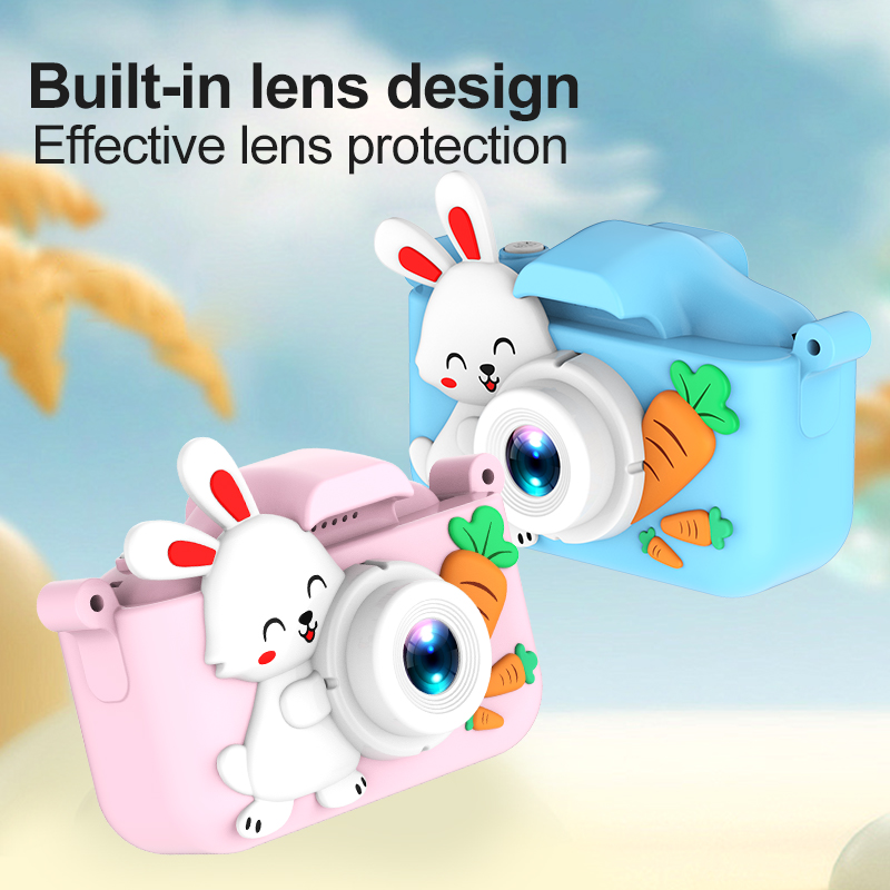 Kids Camera Digital Dual Camer - Kids Toys Top View reseña y precio