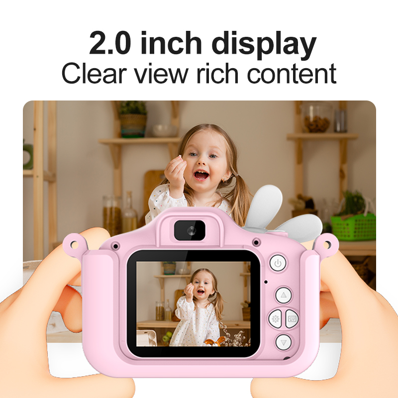 Kids Camera Digital Dual Camer - Kids Toys Top View reseña y precio