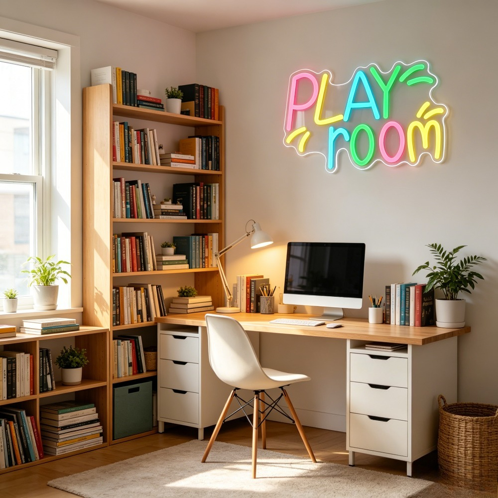 Play Room Neon Sign for Wall D - Kids Play Zone Toys reseña y precio