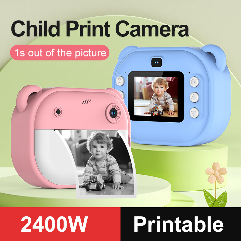 Children Digital Camera Instan - Kids Toys Top View reseña y precio