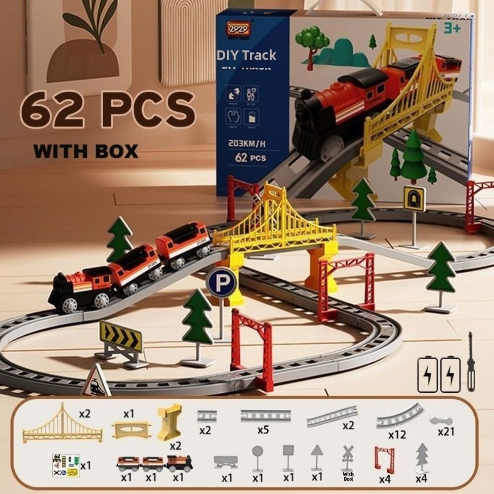 7Styles Children's Electric Tr - Toy Train Track Set reseña y precio