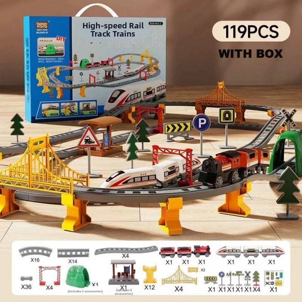 7Styles Children's Electric Tr - Toy Train Track Set reseña y precio