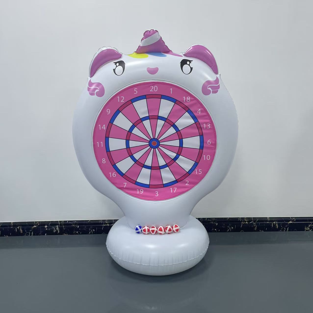 Inflatable Unicorn Throwing Ga - Kids Toys And Games reseña y precio