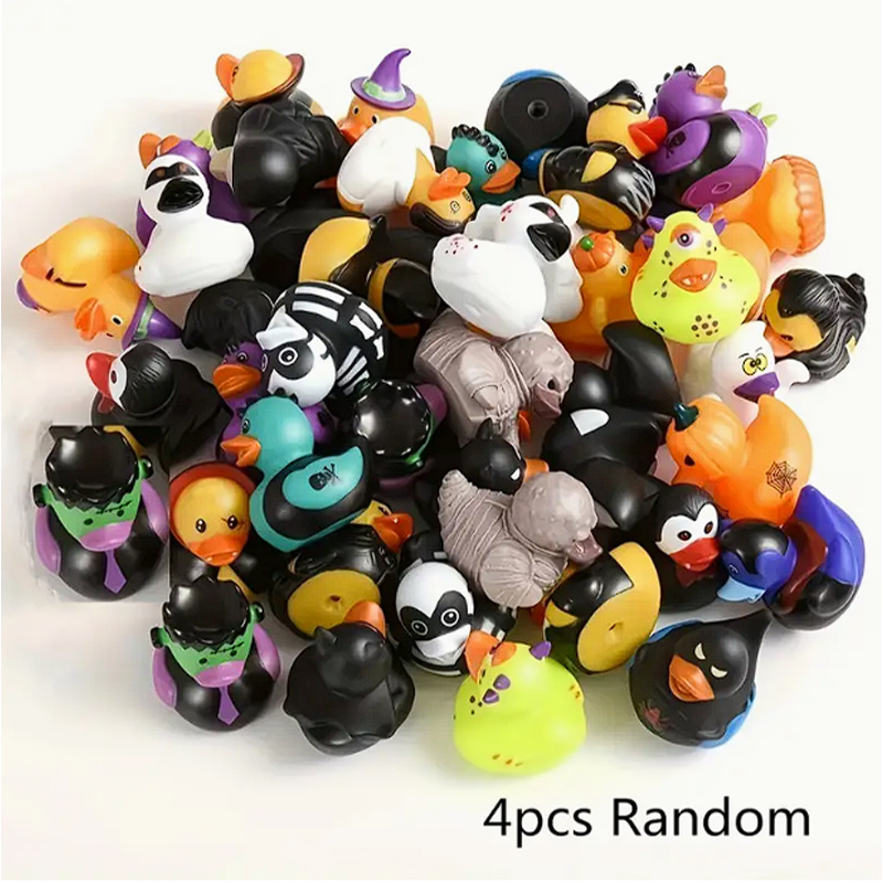 4PCS Halloween Rubber Ducks, 2 - Rubber Duck Bath reseña y precio