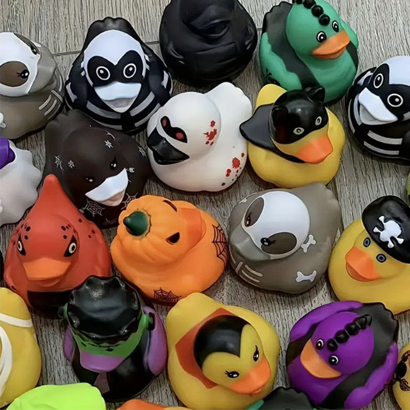 4PCS Halloween Rubber Ducks, 2 - Rubber Duck Bath reseña y precio