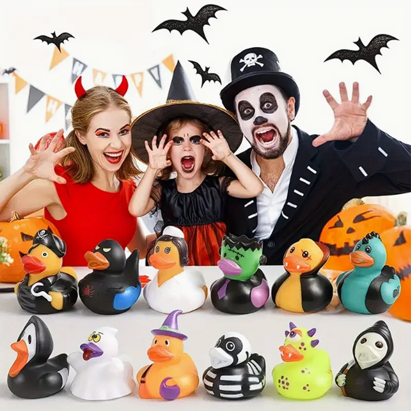 4PCS Halloween Rubber Ducks, 2 - Rubber Duck Bath reseña y precio