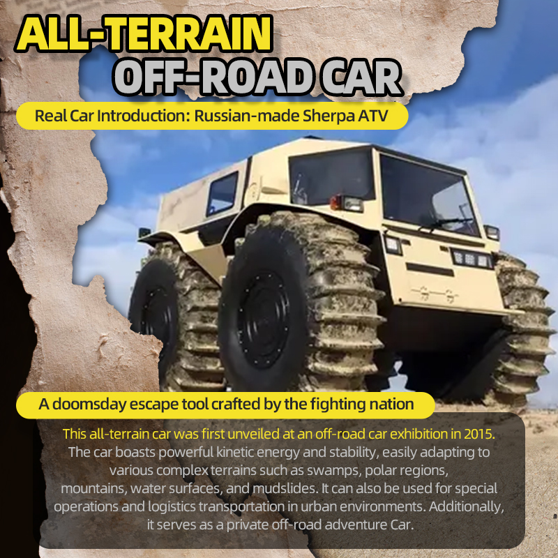 Russian Sherp All-terrain Rc C - Kids Toys Under $20 reseña y precio