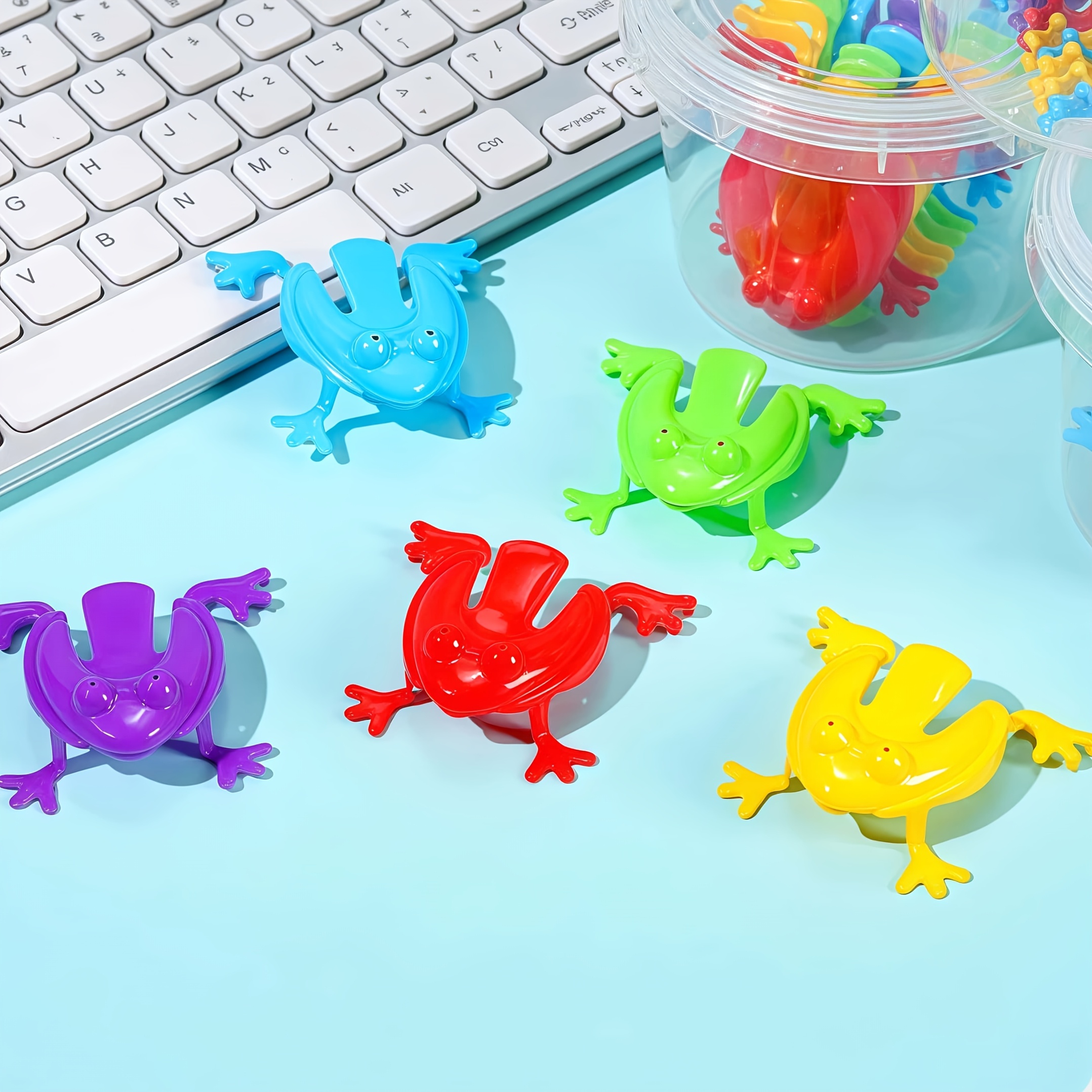 12pcs Jumping Frog Fidget Toys - Kids Toys And Games reseña y precio