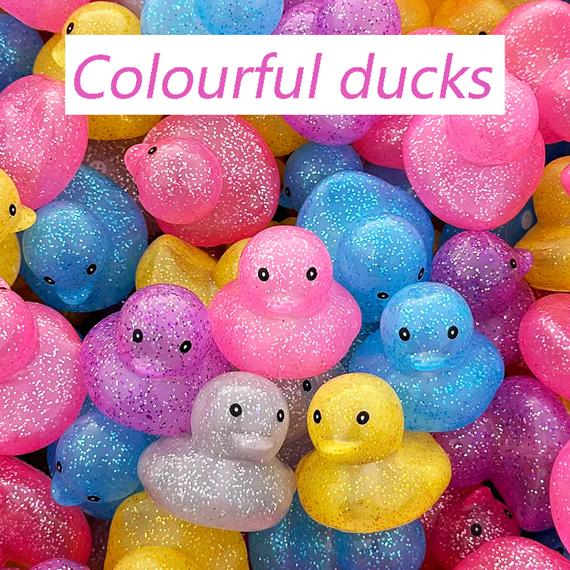 10-100pcs Colourful Rubber Duc - Rubber Duck Bath reseña y precio